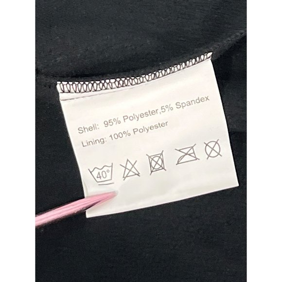 Wyoming Traders Cheyenne Soft Shell Jacket Womens XXXL Black Zip Up Ranch NEW - Picture 7 of 7